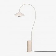 Lampa Stojąca Z Żelaza Grivon Kremowa Tapioca - Sklum