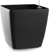 Flower Lover Doniczka samonawadniająca Quadrato matt antracyt, 18 cm, 18 cm