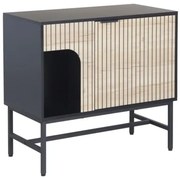 Komoda MAGO 1S 75cm dąb/czarny SIGNAL