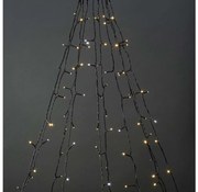 Nedis WIFILXT02W200 - LED kurtyna świąteczna 200xLED, 8 funkcji, 10x2m, IP65, Wi