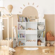 Regał przechowywania, Półka na książki dziecięca KMB55-W
