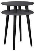 Stolik kawowy UFO HIGH 45x45 grafitowy/czarny RAGABA
