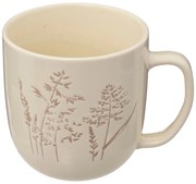 Kubek ceramiczny ELSA, wzór polnych kwiatów, 300 ml