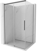 Mexen Rox kabina prysznicowa rozsuwana 95 x 70 cm, transparent, gun gray szczotkowany - 8C2-095-070-66-00