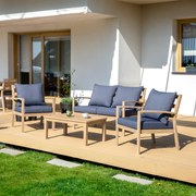 Zestaw mebli ogrodowych Roxane drewno PATIO