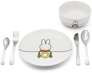 Porcelanowy zestaw naczyń dla dzieci 6 szt. Miffy – Zilverstad