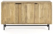 Niska komoda z litego drewna mango 150x85 cm Mundra – Marckeric