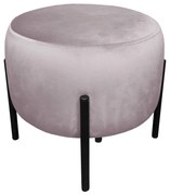 Pufa OLA LOFT ławka podnóżek metal MG55