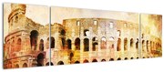 Obraz - Malarstwo cyfrowe, Koloseum, Rzym, Włochy (170x50 cm)