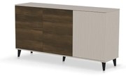 Komoda RANDOM 2 KM-1 160cm orzech/kaszmirowa HALMAR