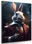 Obrazy zwierzęcy gangster zając