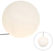 Zewnetrzna Nowoczesna lampa zewnętrzna biała 56 cm IP44 - Nura Nowoczesny Oswietlenie zewnetrzne