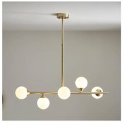 Endon 101347 - Żyrandol na pręcie OTIS 5xG9/3W/230V złoty