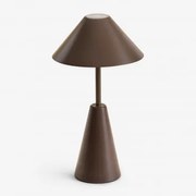 Bezprzewodowa Lampa Stołowa Led Z Żelaza Alexis Chocolate - Sklum