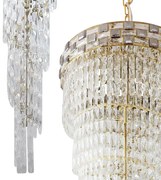 Żyrandol LUXURIA 300cm 41xE14, wysoki kryształowy, luksusowy