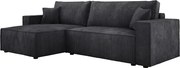 Narożnik POSO XL Lewostronny zestaw z poduszkami wolnostojący tkanina POSO 34 WERSAL