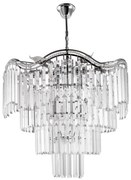 Żyrandol na łańcuchu 7xE27/60W/230V