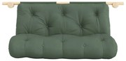 Zielona rozkładana sofa 135 cm Hooked – Karup Design