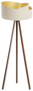 Lampa stojąca GALAXY 1xE27/60W/230V krem/wenge