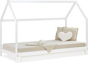 Łóżko dziecięce 90x200 cm białe