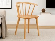 2x Krzesło Baltic drewniane, kolor dębowy