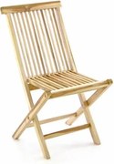 Składane krzesło ogrodowe Gardenay z drewna tekowego