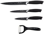 3 sztuki noży ze stali nierdzewnej z ceramiczną obieraczką W3-F94