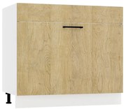 Szafka pod zlew 80 DENIS D80ZL S/1 dąb London STOLKAR