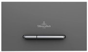 Villeroy & Boch 922169D8 - Przycisk spłukujący VICONNECT antracyt/matowy chrom