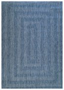 Dywan zewnętrzny Zagora Ramka niebieski 80 cm x 150 cm