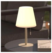 Atmosphera - LED RGB Akumulatorowa zewnętrzna lampa stołowa ZACK LED/3,7V IP44 beżowa