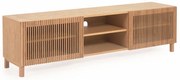 Szafka pod TV w dekorze dębu 180x50 cm Beyla – Kave Home