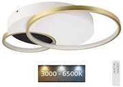 Plafon ściemnialny BENITO LED/31W/230V 3000-6500K biały/złoty