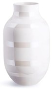 Biały kamionkowy wazon Kähler Design Omaggio, wys. 30,5 cm