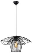 Czarna lampa wisząca Squid Lighting Root, wys. 123 cm