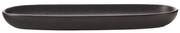 Czarny ceramiczny talerz Maxwell &amp; Williams Caviar Baguette