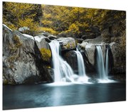 Obraz - Wodospady, Lushan, Chiny (70x50 cm)