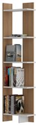 Biblioteczka Als Teak White