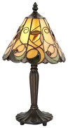 Endon 64196 - Lampa stołowa Tiffany JAMELIA 1xE14/40W/230V śr. 20 cm