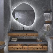 Nietypowe lustro łazienkowe z oświetleniem LED G5