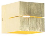 Inteligentna lampa ścienna złota 9,7 cm w tym Wi-Fi G9 - Transfer Nowoczesny Oswietlenie wewnetrzne