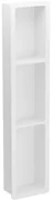 Mexen X-Wall-K półka wnękowa z konglomeratu 93,2 x 20,7 cm, biała - 1900932010