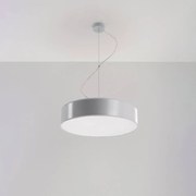 Lampa wisząca ARENA 45 szara SOLLUX  LIGHTING