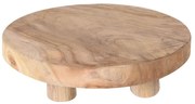 Podstawka drewniana pod doniczkę, okrągła, Ø 30 cm