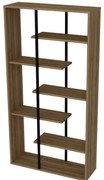 Biblioteczka Presto Black and Walnut