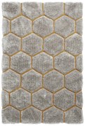 Szaro-żółty dywan Think Rugs Noble House, 120x170 cm