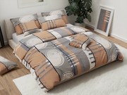 PrzytulneMieszkanie.pl PrzytulneMieszkanie.pl Bawełniana pościel PINIA szara Rozmiar pościeli: 70 x 90 cm | 140 x 220 cm