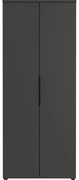 Antracytowa szafa 81x197 cm Mailand – Germania