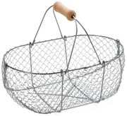 Koszyk normandzki druciany S (7 litrów)