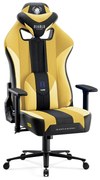 Materiałowy fotel gamingowy Diablo X-Player 2.0 King Size, Dark Sunflower